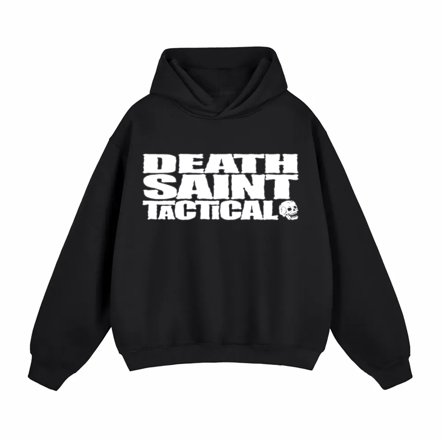 DST Skull Logo Hoodie ( Black )