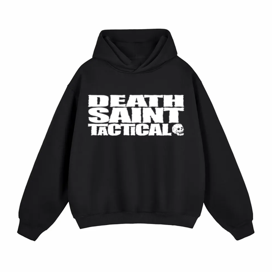 DST Skull Logo Hoodie ( Black )
