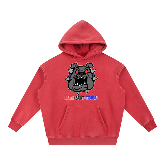 Washed DST Dawg Hoodie ( Red )